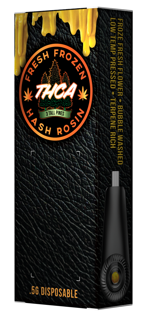 Fresh Frozen Hash Rosin THCA Vape - Indica