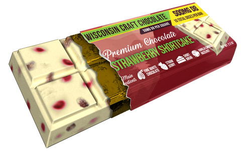 Strawberry Shortcake - Delta 8 Chocolate Bar