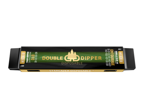 Train Hopper/Gorilla Glue #4 - Delta 10/Entourage - Stargazer Double Dipper Disposable Vape