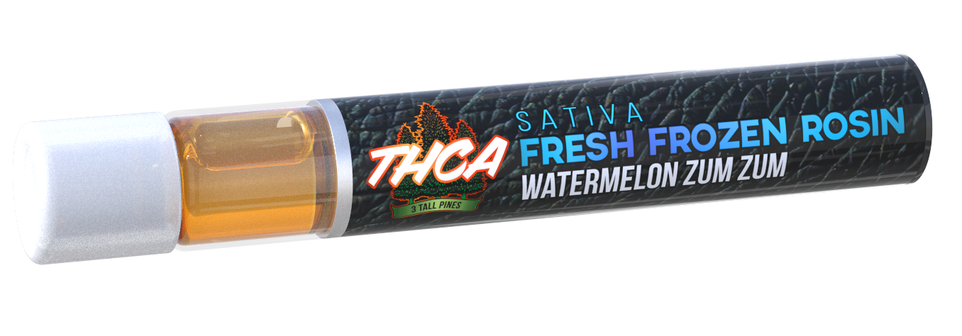 THCA Rosin Vape Pens 0.5g - Sativa 3 Tall Pines Farm THCA Rosin Vape Pens 0.5g - Sativa 3 Tall Pines Farm