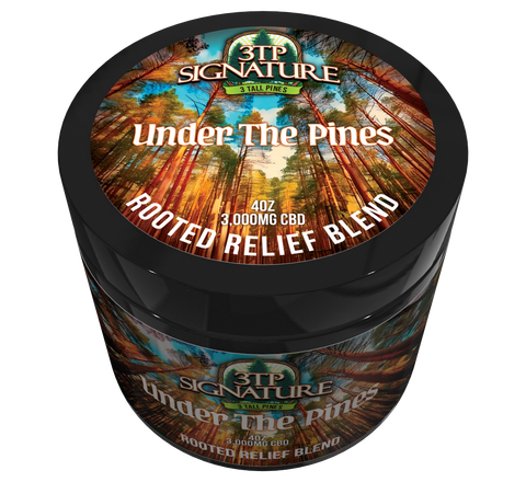 CBD Topical Under the Pines 2oz Forest Floor Classic Relief 1500mg