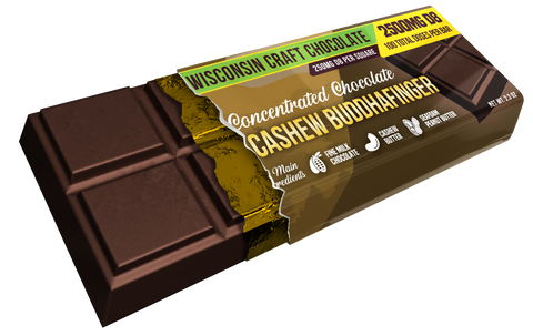 Cashew Buddha Finger - Delta 8 Chocolate Bar