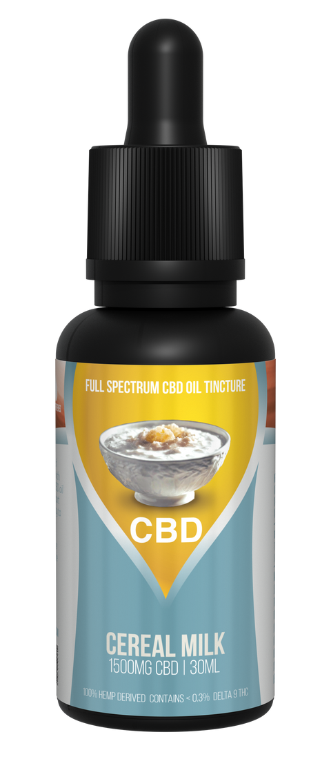 Cereal Milk Tincture CBD - 1500mg (30ml Bottle)