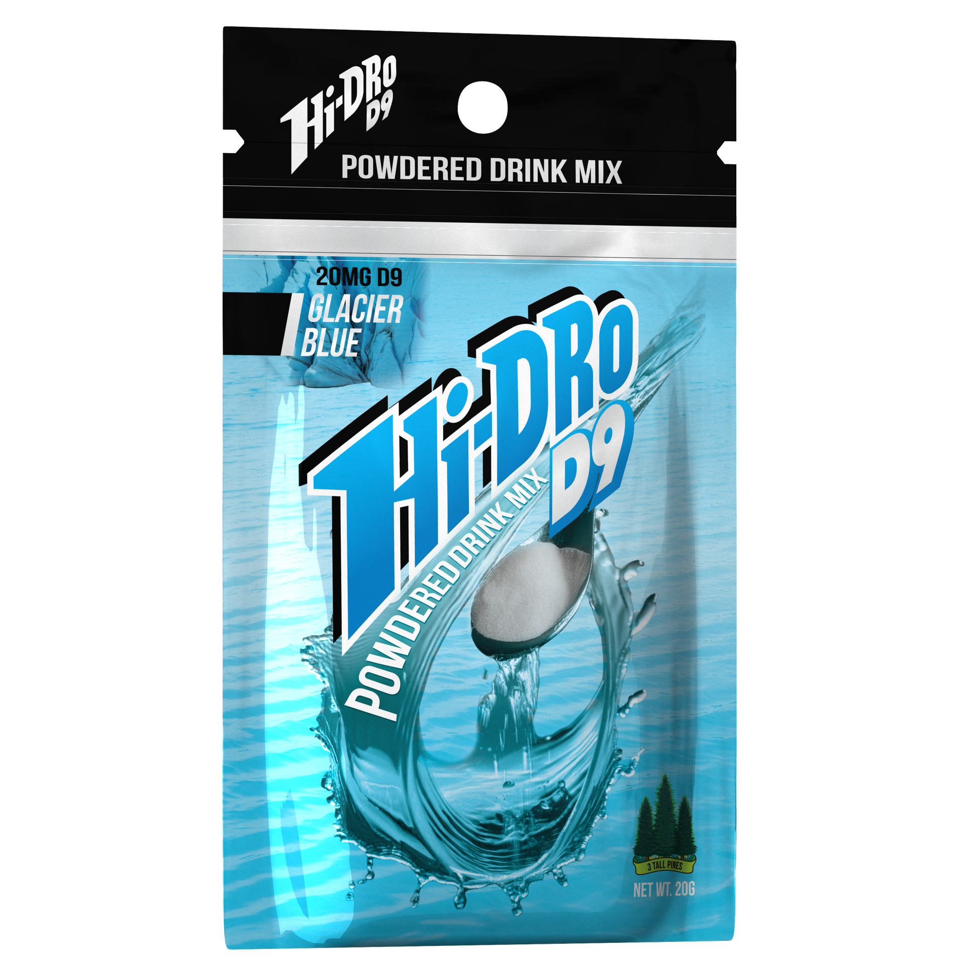 Delta 9 drink mix - Delta 9 Nano Powder- 20mg Drink Mix – 3 Tall