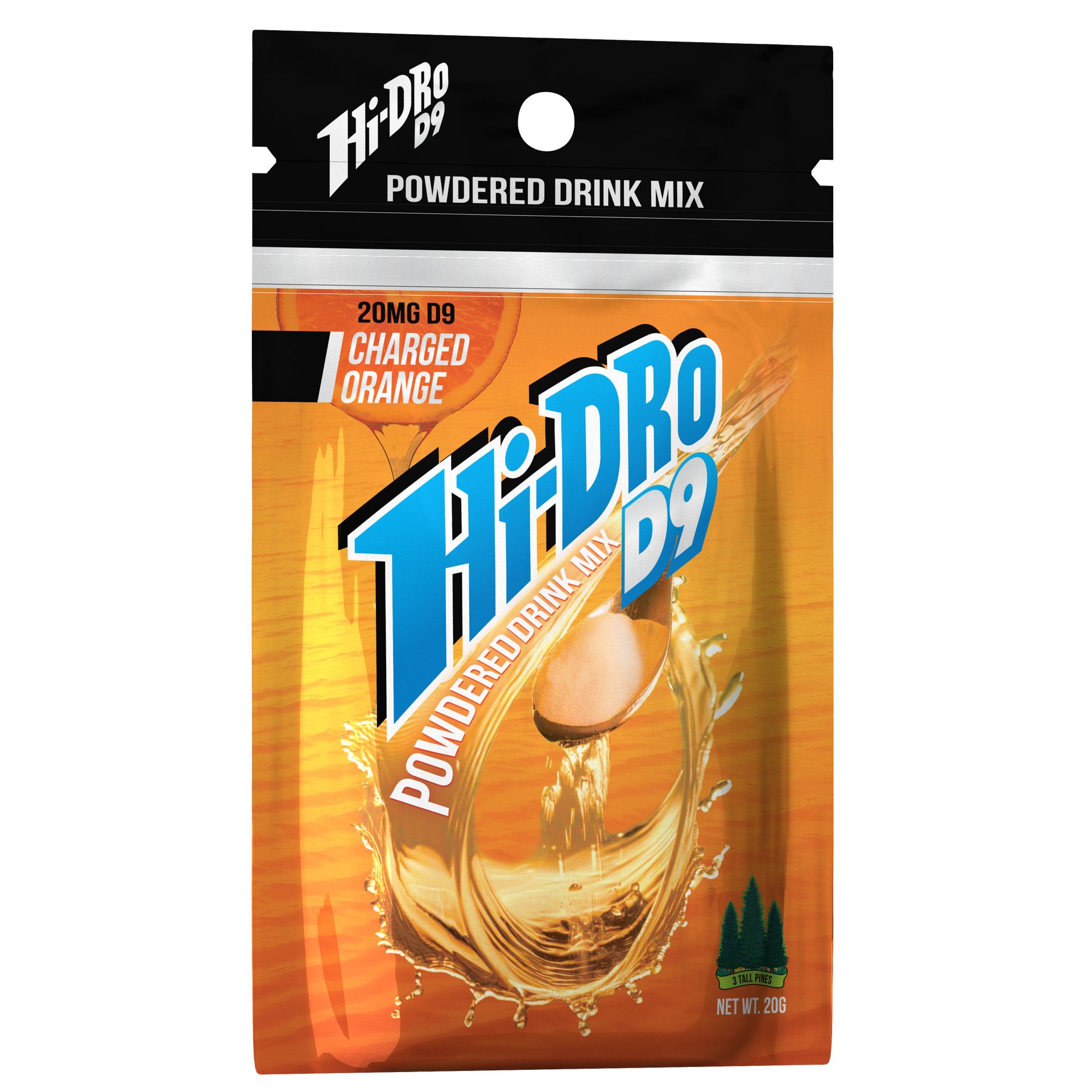 Delta 9 drink mix - Delta 9 Nano Powder- 20mg Drink Mix – 3 Tall