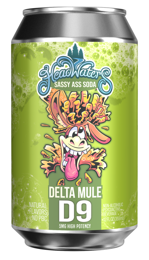 Delta Mule Delta 9 Soda 12oz 5mg