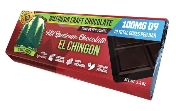 El Chingon - Delta 9 Chocolate Bar