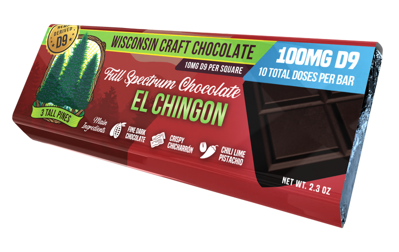 El Chingon - Delta 9 Chocolate Bar