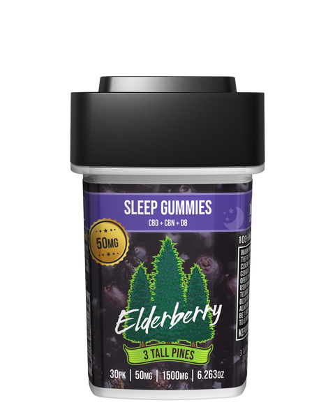 Elderberry Sleep Delta 8 Gummies