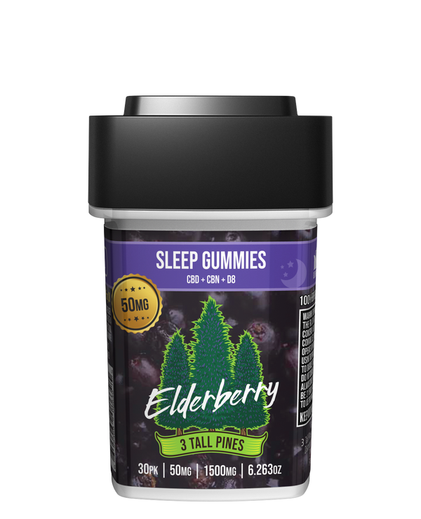 Elderberry Sleep Delta 8 Gummies