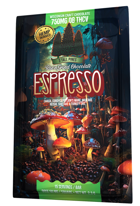 Espresso - Rise N Grind THCV Chocolate Bar