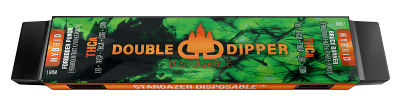 Forbidden Punch / Bruce Banner - THCa/THCa - Stargazer Double Dipper Disposable Vape
