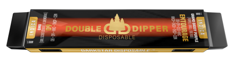 GMO / Grand Daddy Purple - Delta 9/Entourage - Darkstar Double Dipper Disposable Vape