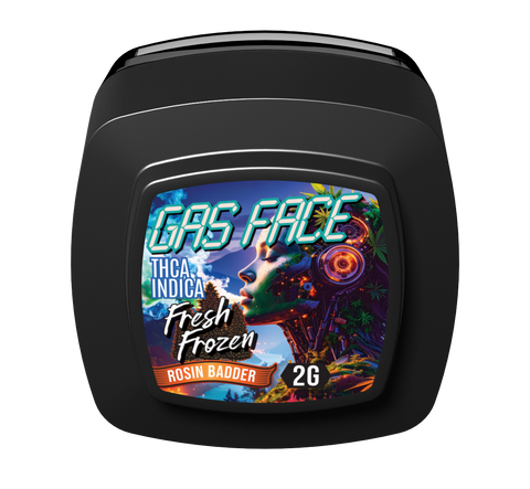 THCA Rosin Badder - Gas Face Fresh Frozen 2g Indica