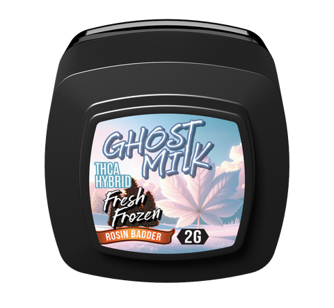 THCA Rosin Badder - Ghost Milk Fresh Frozen 2g Hybrid