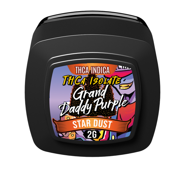Grand Daddy Purple 2g - THCa Isolate -Star Dust