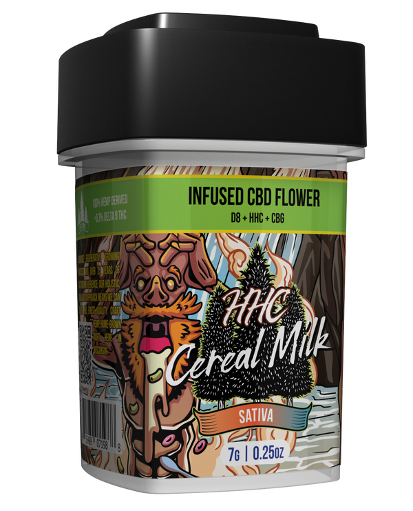 HHC - Infused CBD Flower - Cereal Milk (Sativa)