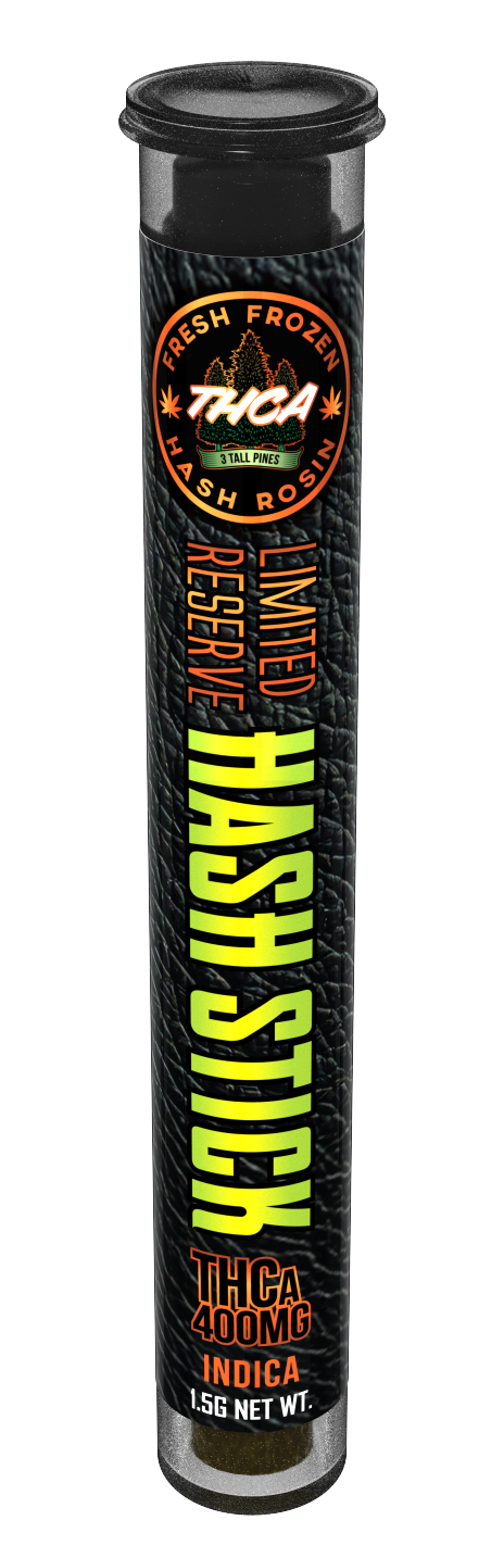 Hash Rosin Pre-Roll – Indica 400 mg THCA (Black Label)