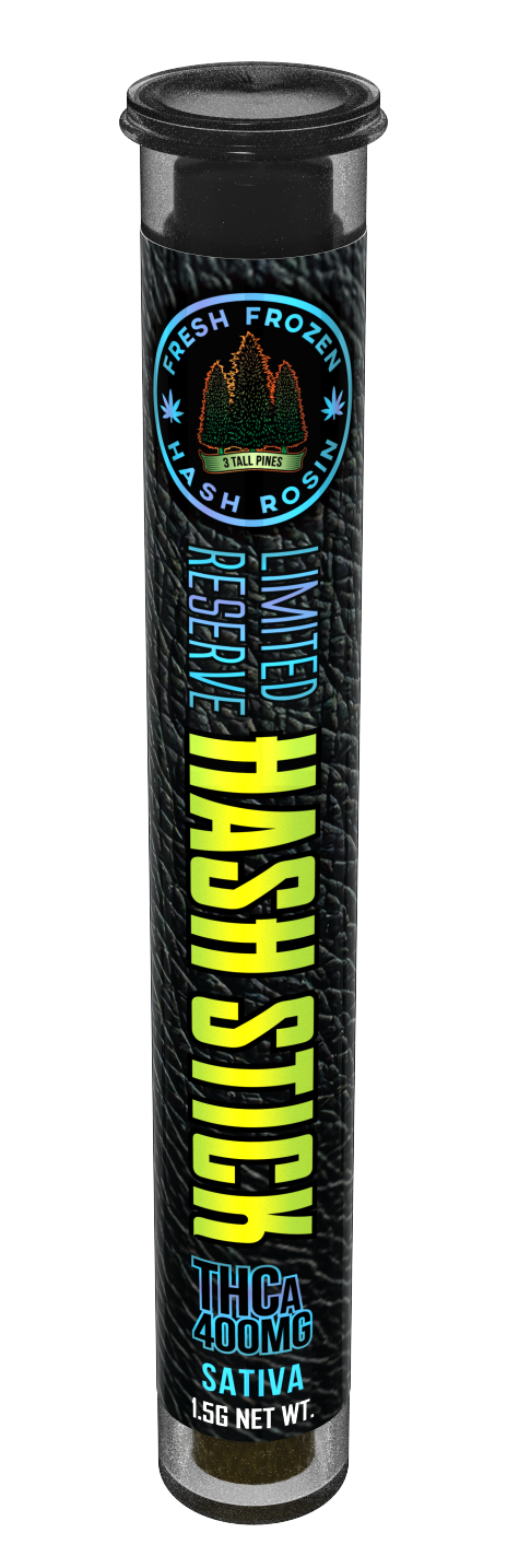 Hash Rosin Pre-Roll – Sativa 400 mg THCA (Black Label)