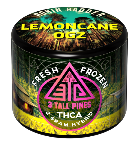THCA Rosin Badder - Lemoncane OGZ Fresh Frozen 2g Hybrid