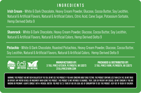 Holiday Truffles St Patrick's Day - 25mg Delta 9