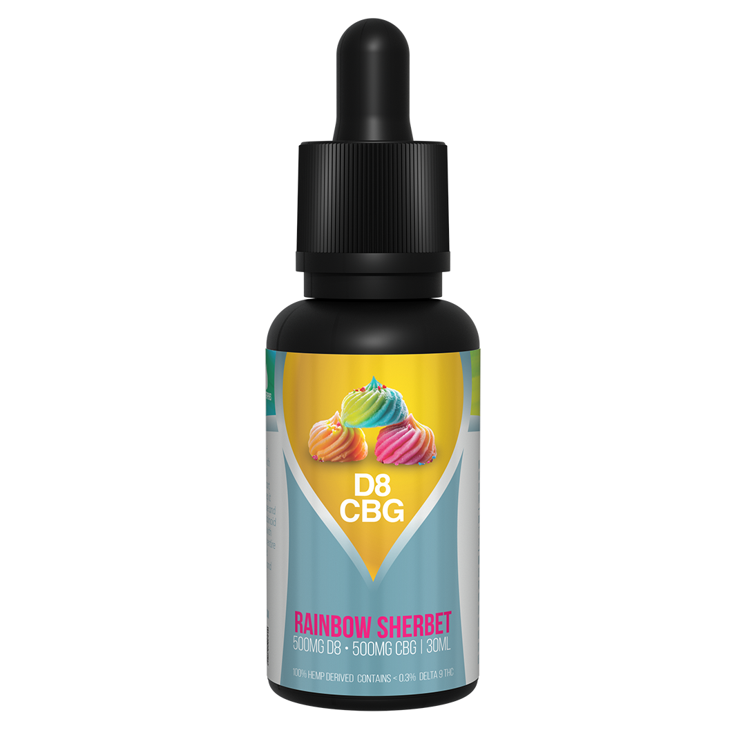 Delta 8 & CBG - 1000mg Tincture (30ml Bottle)