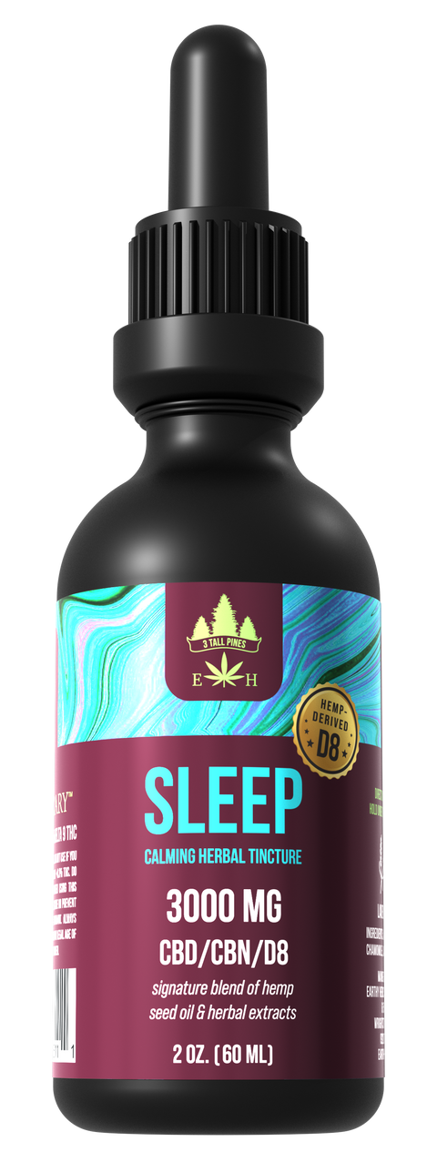 Sleep Tincture Delta 8/CBD/CBN - (3000mg)