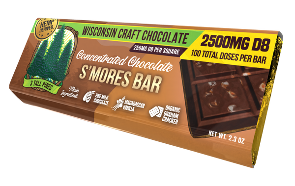 S'mores - Delta 8 Chocolate Bar