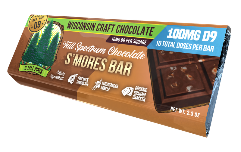 S'mores - Delta 9 Chocolate Bar