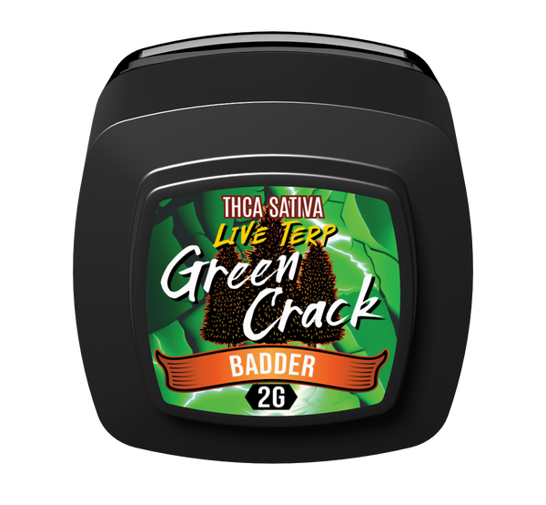 THCa Badder - Green Crack