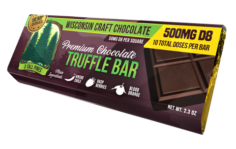 Truffle Bar- Delta 8 Chocolate Bar