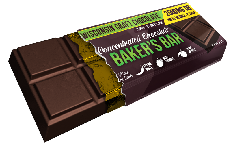 Baker's Bar - Delta 8 Chocolate Bar