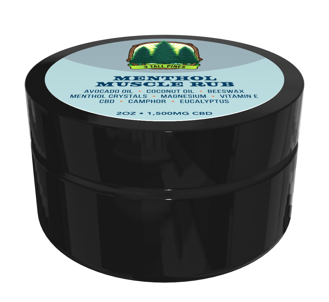 CBD - Menthol Muscle Rub