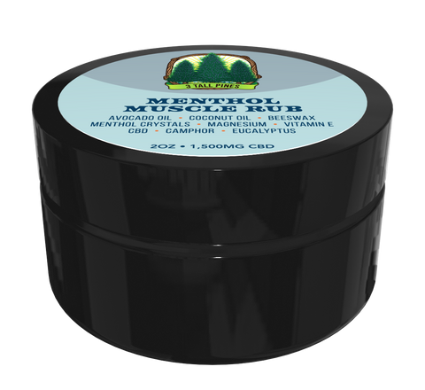 CBD - Menthol Muscle Rub