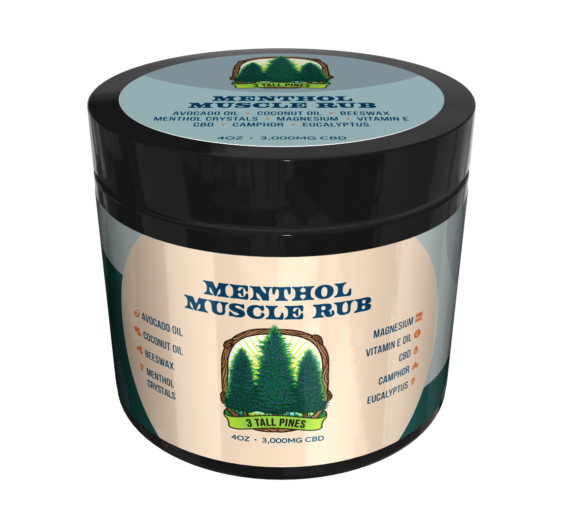 CBD - Menthol Muscle Rub