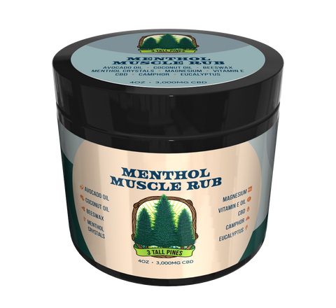 CBD - Menthol Muscle Rub