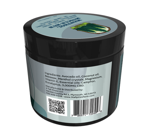 CBD - Menthol Muscle Rub