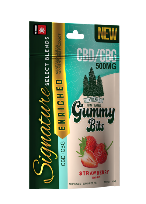 CBD/CBG - Signature Strawberry Gummies