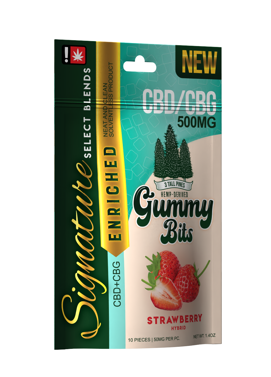 CBD/CBG - Signature Strawberry Gummies