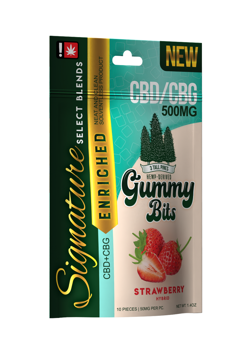 CBD/CBG - Signature Strawberry Gummies
