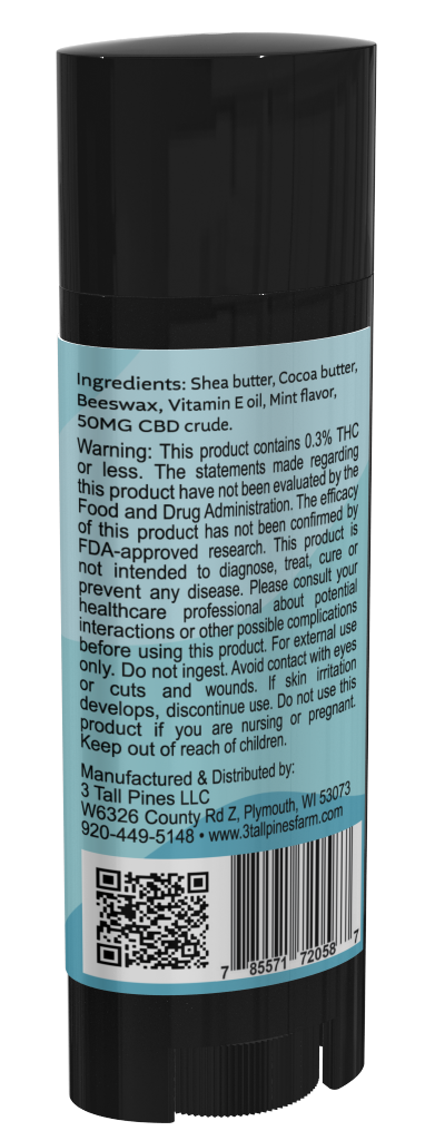 Chapstick Doublemint -50mg CBD