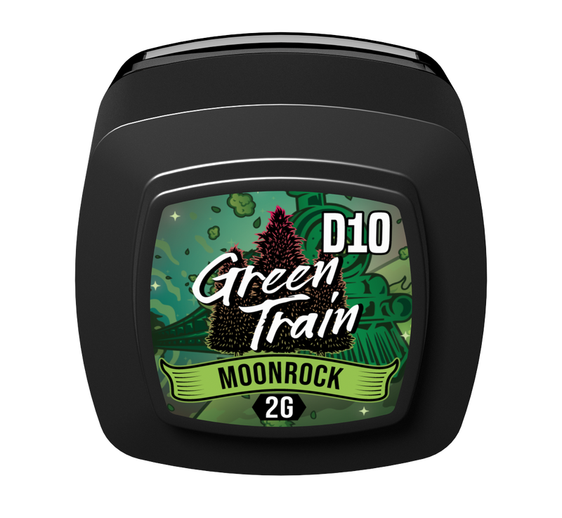 Delta 10 - Moonrocks 2g Distillate Dish - Green Train (Sativa)