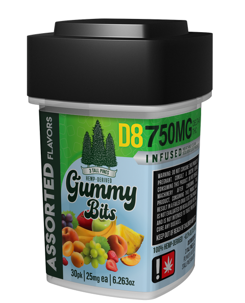 Delta 8 Gummies - Assorted Gummies (25mg)
