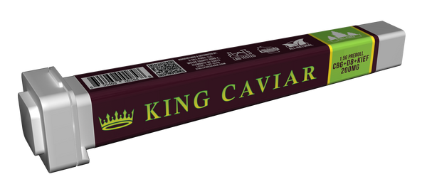 Delta 8 - King Caviar Pre-Roll - (CBG Kief + Delta 8) - 3 Tall Pines Farm